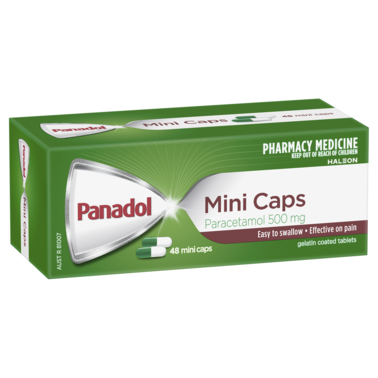Panadol  Mini Caps 500mg 48 capsules