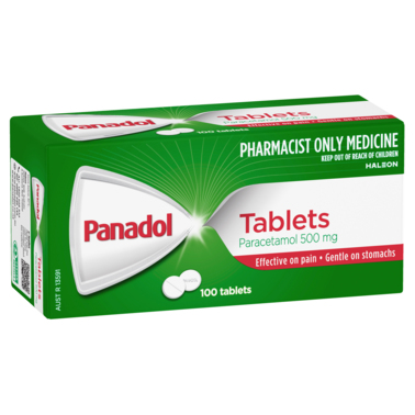 Panadol  500mg 100 Tablets (S3)