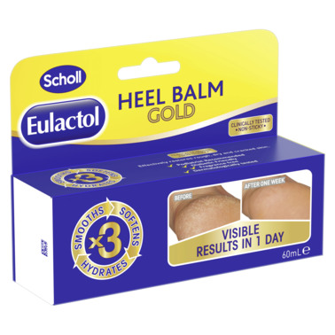 Scholl Eulactol Cracked Heel Balm Gold 60mL
