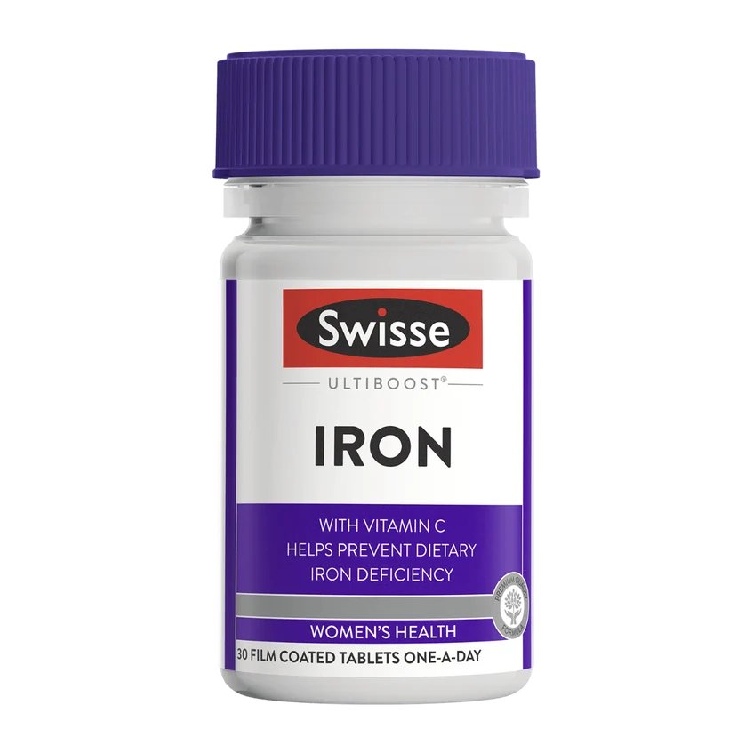 Swisse Ultiboost Iron 30 Tablets