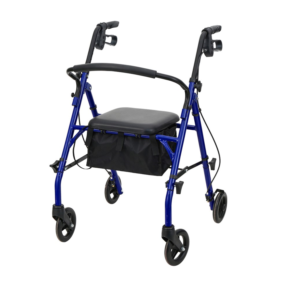 Blooms the Chemist Mobility Walker Rollator Blue