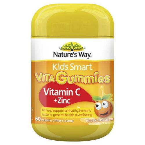 Nature's Way Kid Smart  Vita Gummies Vitamin C + Zinc 60 Pastilles