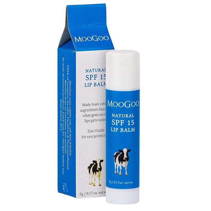 MooGoo Natural SPF15 Lip Balm 5g