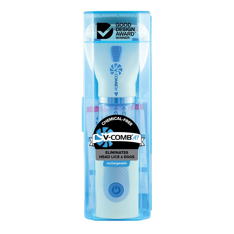 Licetec V-Comb A1 Chemical-Free Rechargeable Head Lice Comb