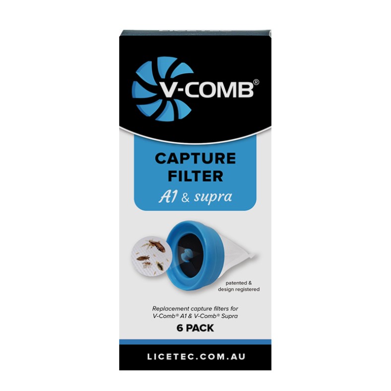 Licetec V-Comb A1/Supra Capture Filter 6PK