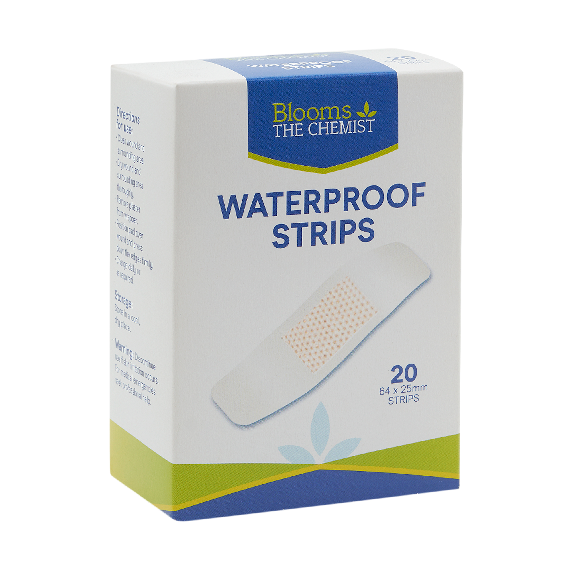 Blooms The Chemist Waterproof Strips 20