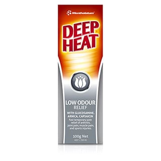 Deep Heat Low Odour Relief Cream100 g