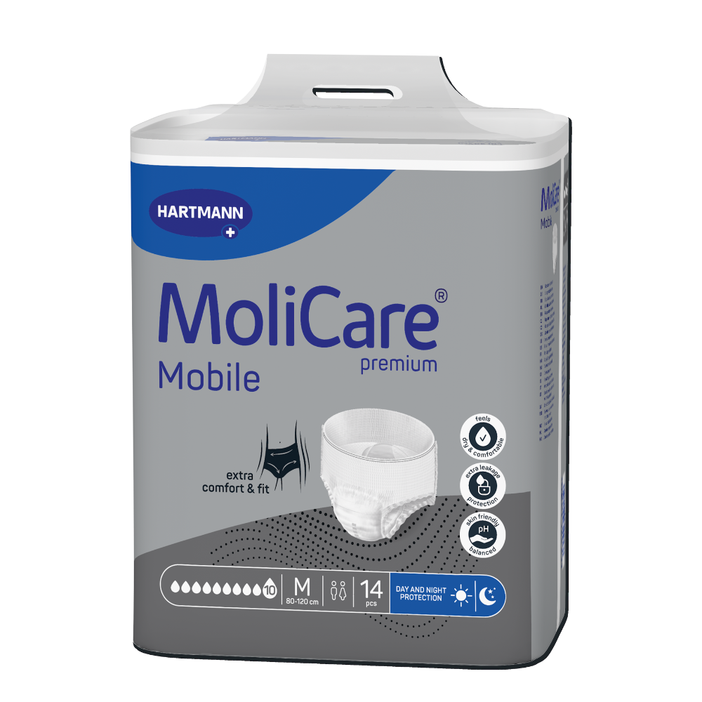 Molicare Premium Mobile 10 Drops Medium 14 pack