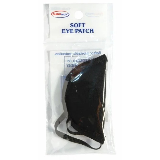 SurgiPack Eye Shield Soft Black -1 Patch