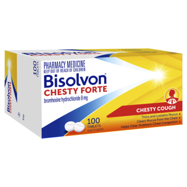 Bisolvon Chesty Forte  100 Tablets