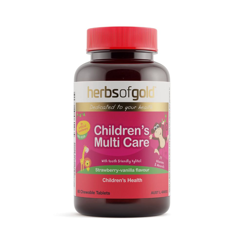 Herbs of Gold Children's Multi Care 60 Tablets