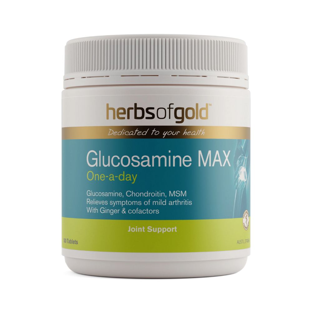 Herbs of Gold Glucosamine MAX 180 Tablets