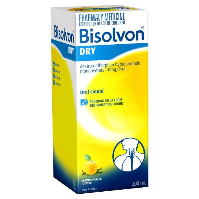 Bisolvon Dry Cough Liquid 200mL