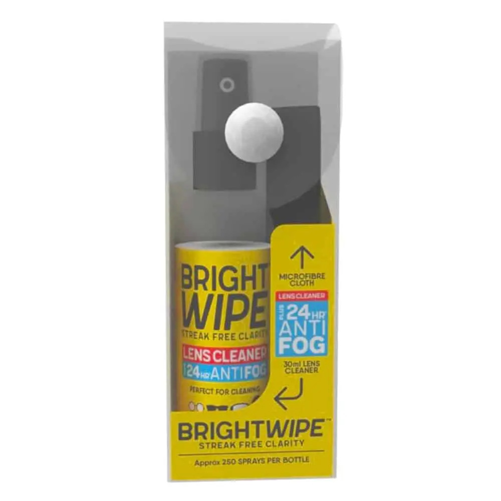 BrightWipe Antifog Lens Cleaning Kit 30mL