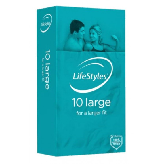 Lifestyles Condom Large 10 pack