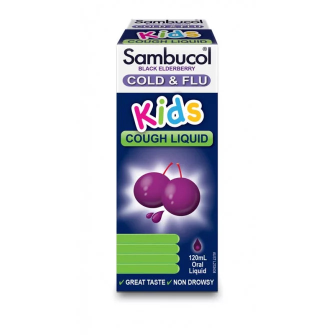 Sambucol Kids Cough Liquid 120mL