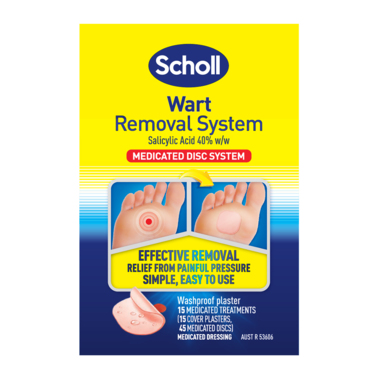 Scholl Wart Removal System 15 Medicated Treatments