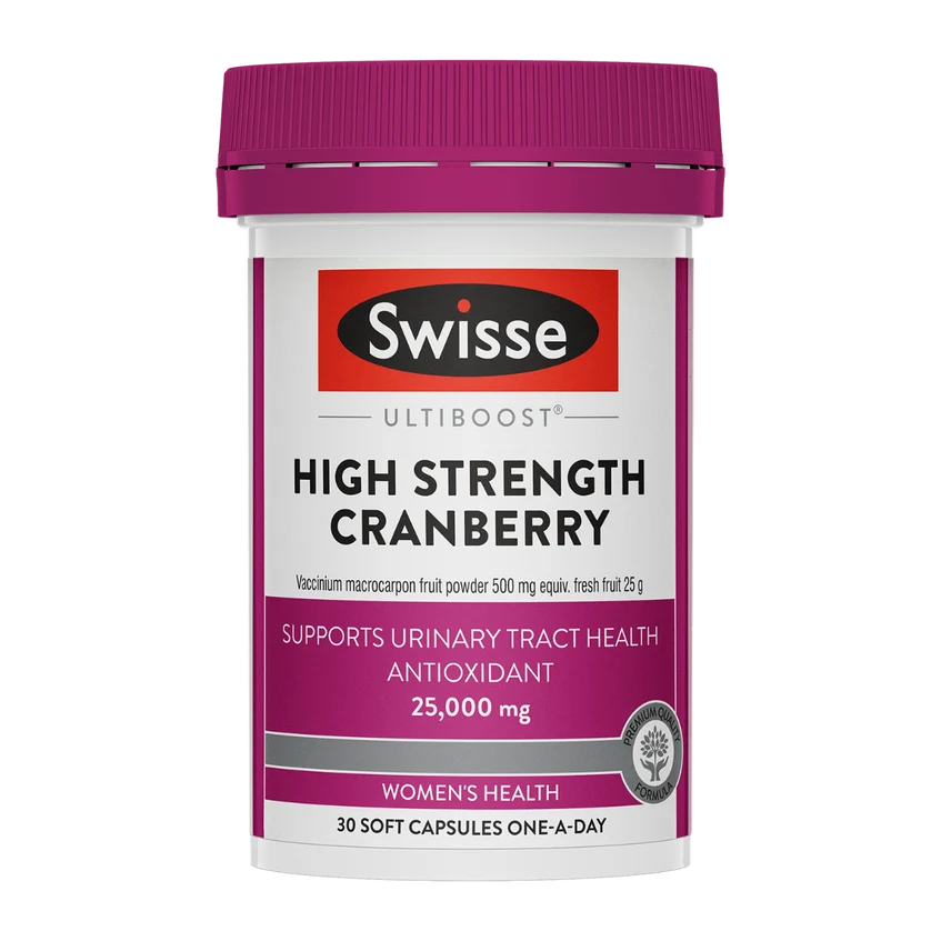 Swisse Ultiboost High Strength Cranberry 30 Tablets