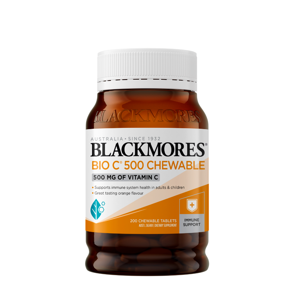 Blackmores Bio C Chewable 500mg  200 Tablets