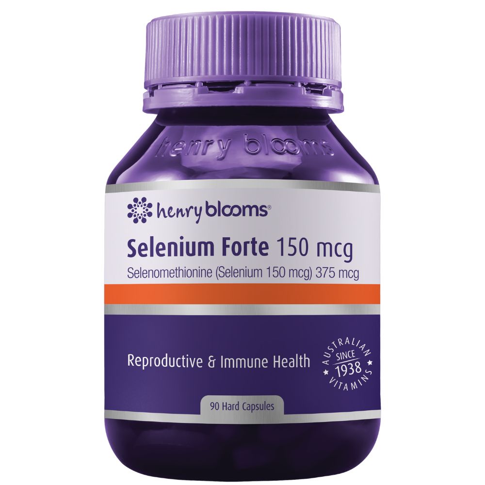 Henry Blooms Selenium Forte 150mcg 90 Capsules