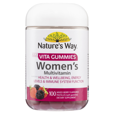 Nature's Way Adult Vita Gummies Women's Multi 100 pastilles