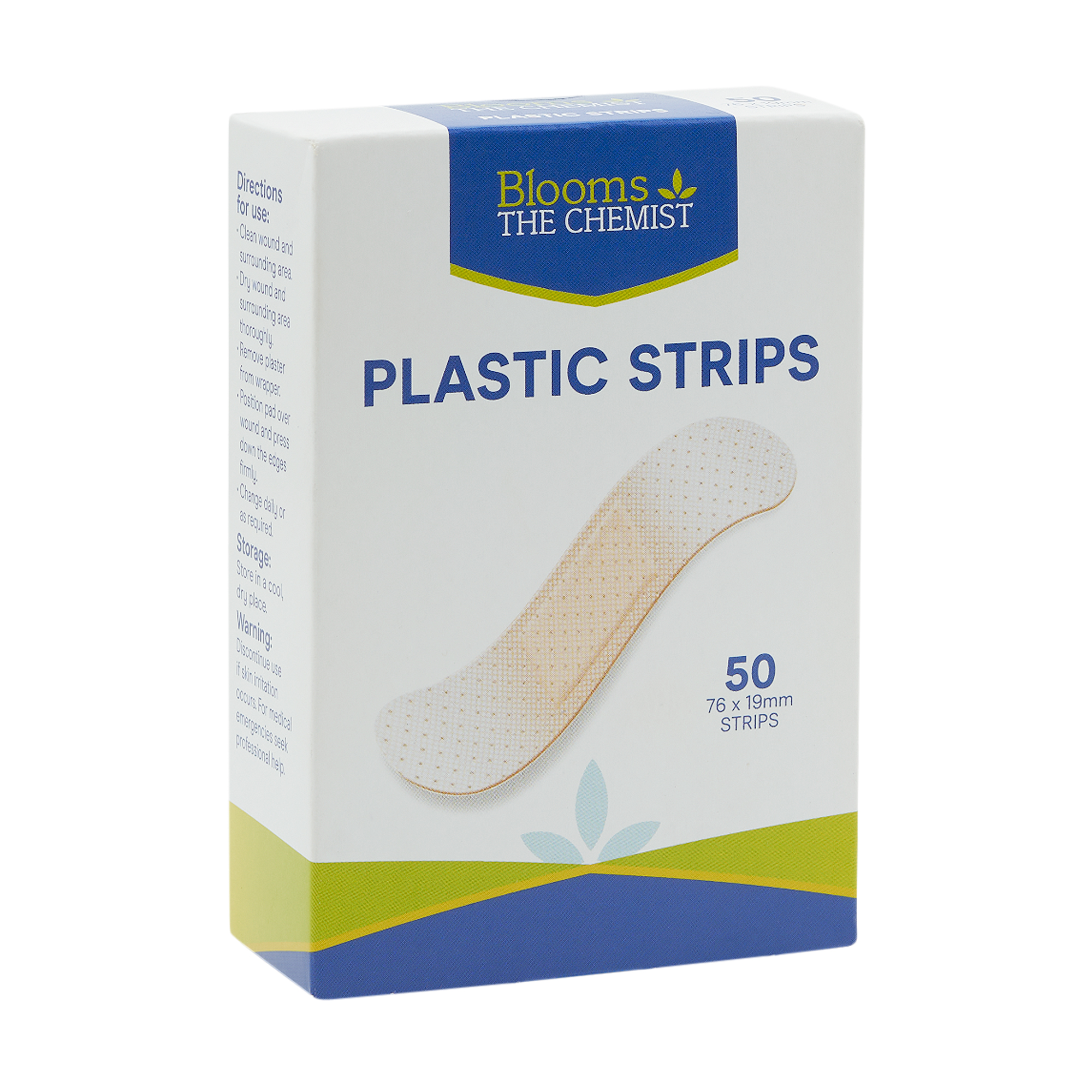 Blooms The Chemist Plastic Strips 50