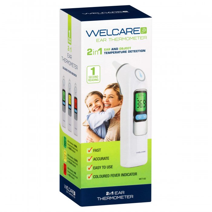 Welcare 2 in1 Ear Thermometer