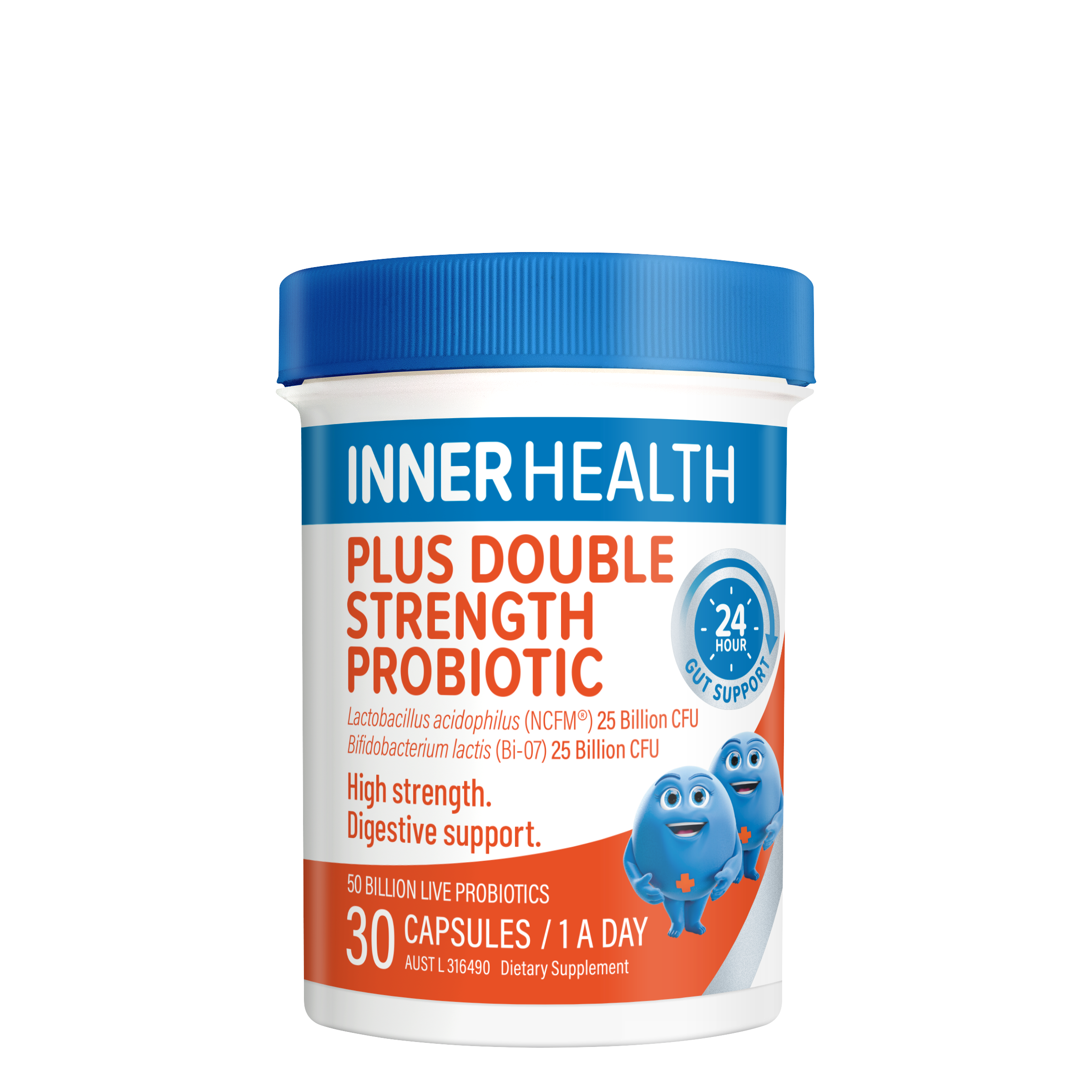 Inner Health Plus Double Strength Probiotic  30 Capsules