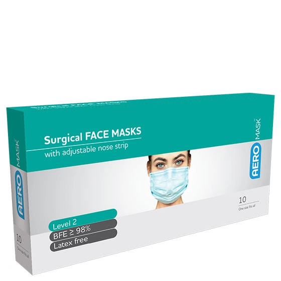 AeroMask Surgical Mask 10pk