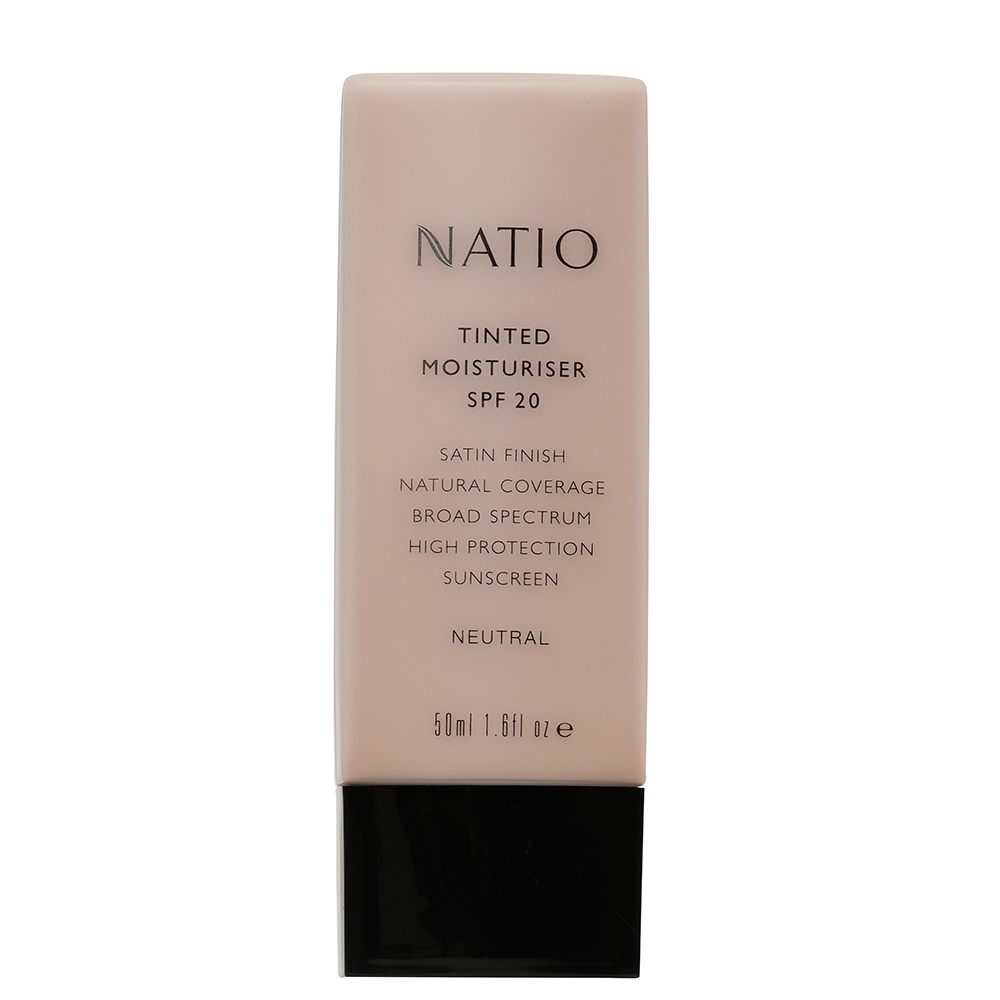Natio Tinted Moisturiser SPF 20 Neutral 50mL