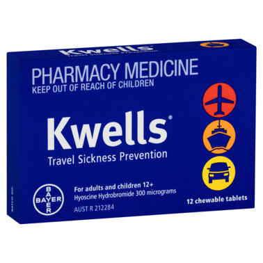Kwells Travel Sickness  Tablets 12