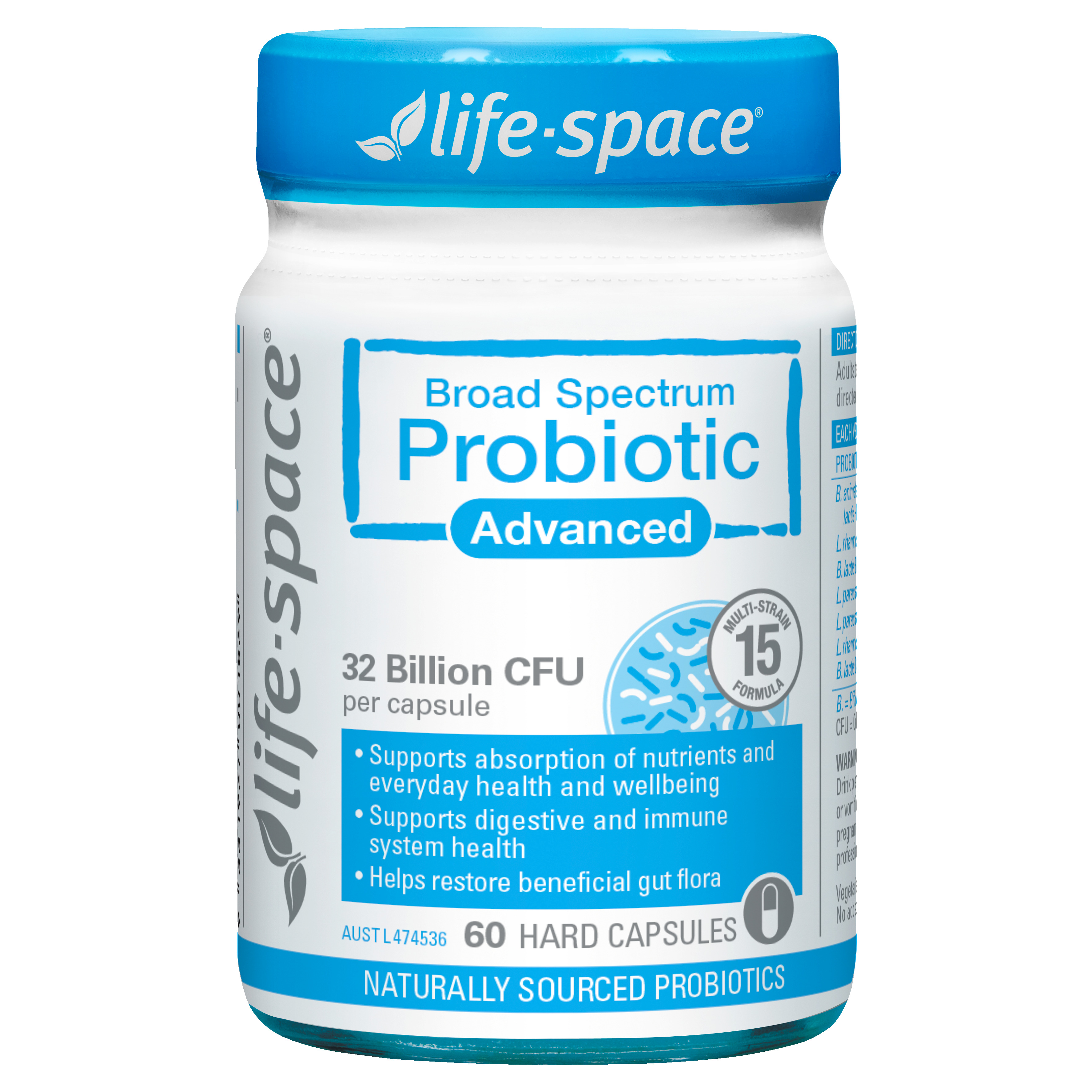 Life-Space Broad Spectrum Probiotic Advanced 60 Capsules