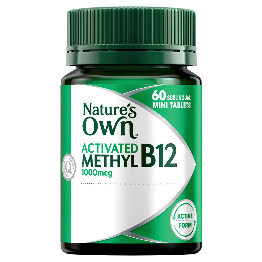 Nature's Own Activated Methyl B12  60 Tablets