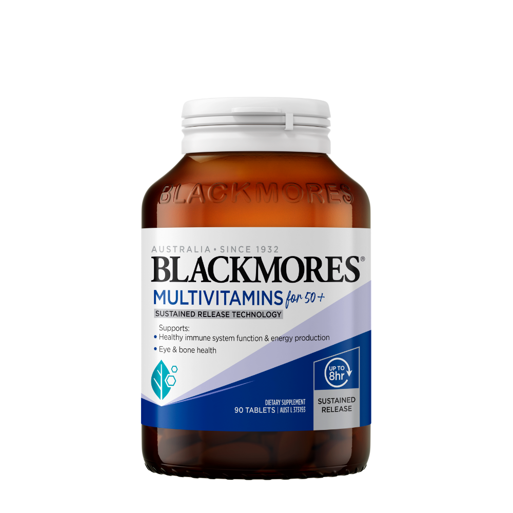 Blackmores Multivitamin For 50+ 90 Capsules