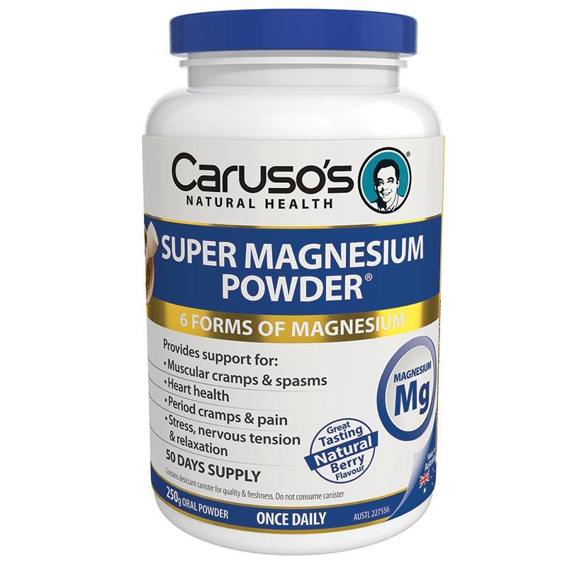 Caruso's Super Magnesium Berry Powder 250g