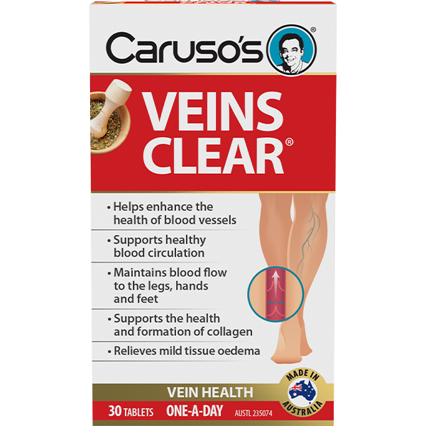 Caruso's Veins Clear 30 Tablets