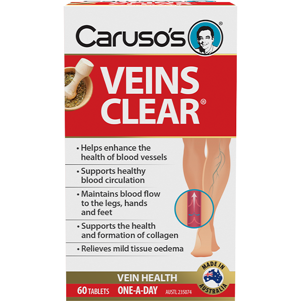 Caruso's Veins Clear 60 Tablets