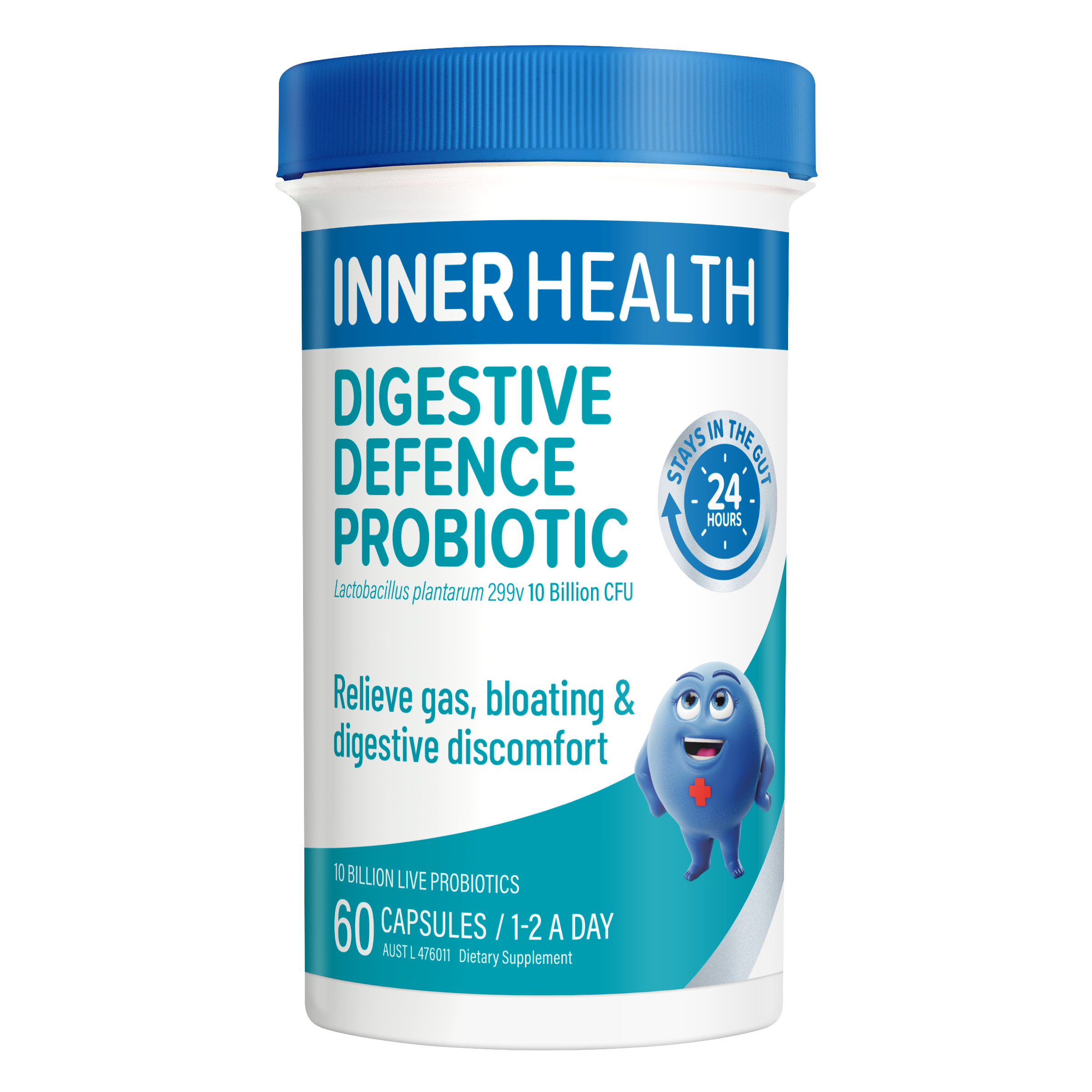 Inner Health Digestive Defence Probiotic 60 Tablets