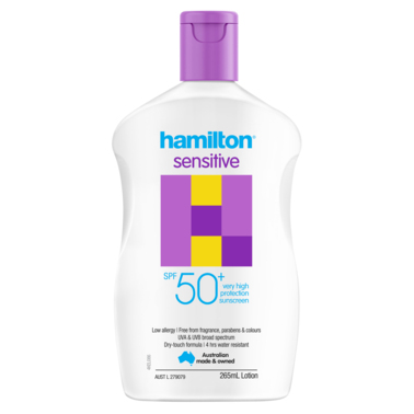 Hamilton Sunscreen Sensitive Lotion SPF 50+ 265mL