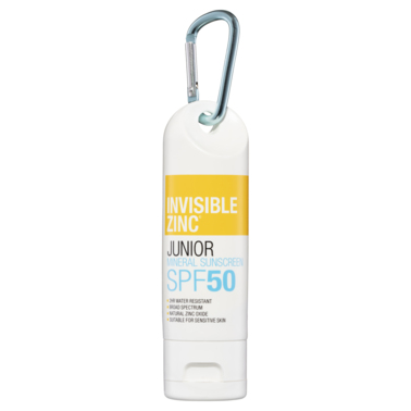 Invisible Zinc Junior Mineral Sunscreen SPF50 60g