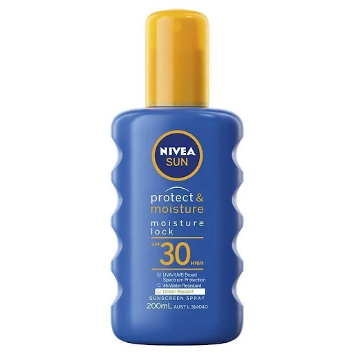 NIVEA Sun Protect & Moisture Lock SPF 30 Spray 200mL