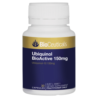 BioCeuticals Ubiquinol BioActive 150mg  30 Capsules