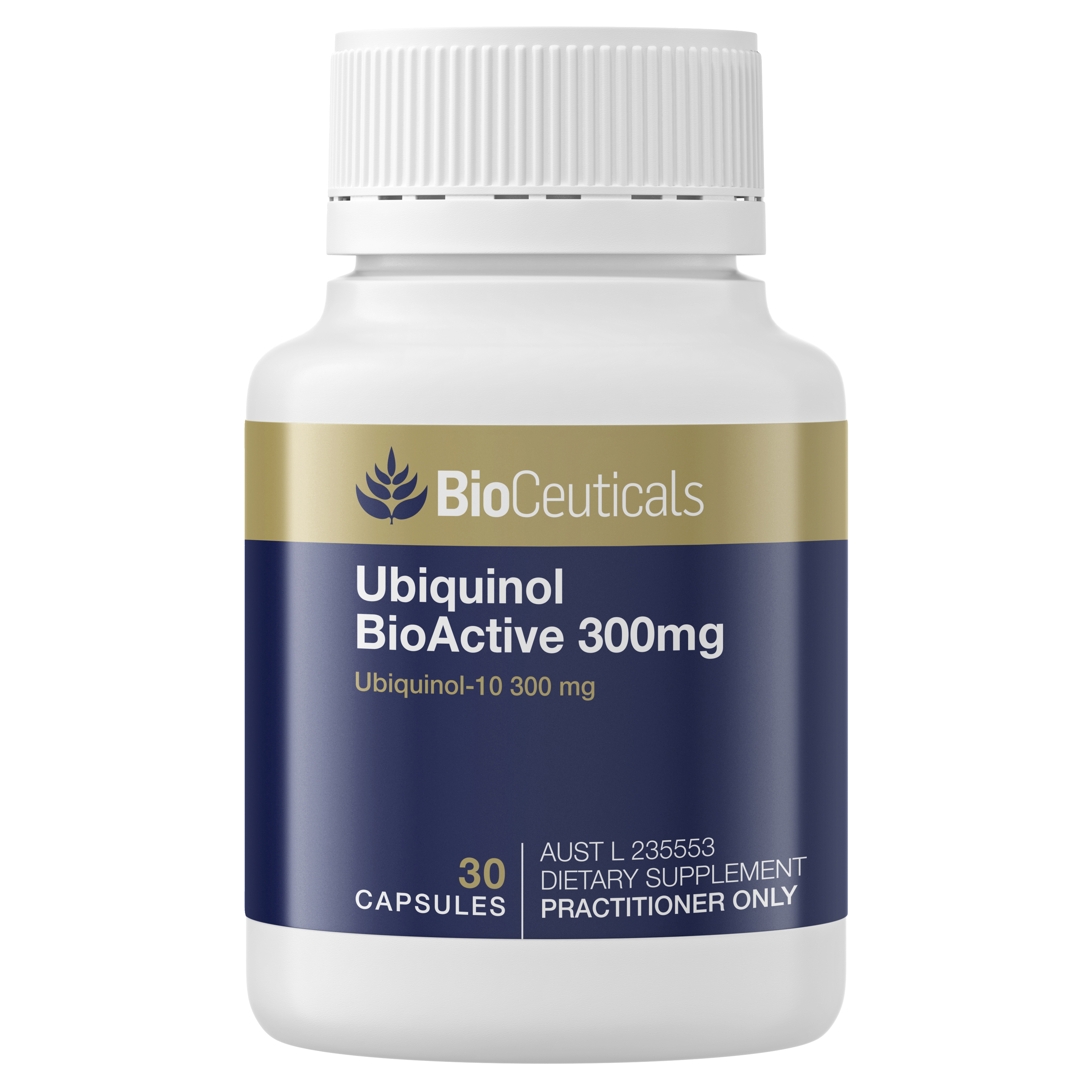 BioCeuticals  Ubiquinol BioActive 300mg  30 Capsules