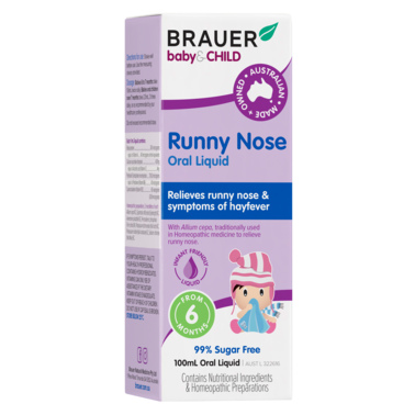 Brauer Baby & Child Runny Nose Liquid 100mL
