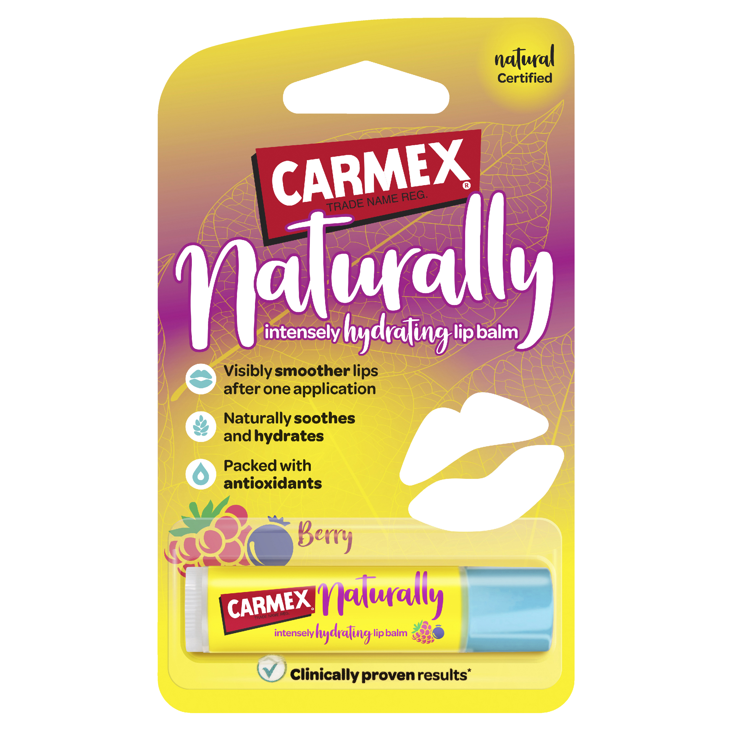 Carmex Intensely Hydrating Lip Balm Berry
