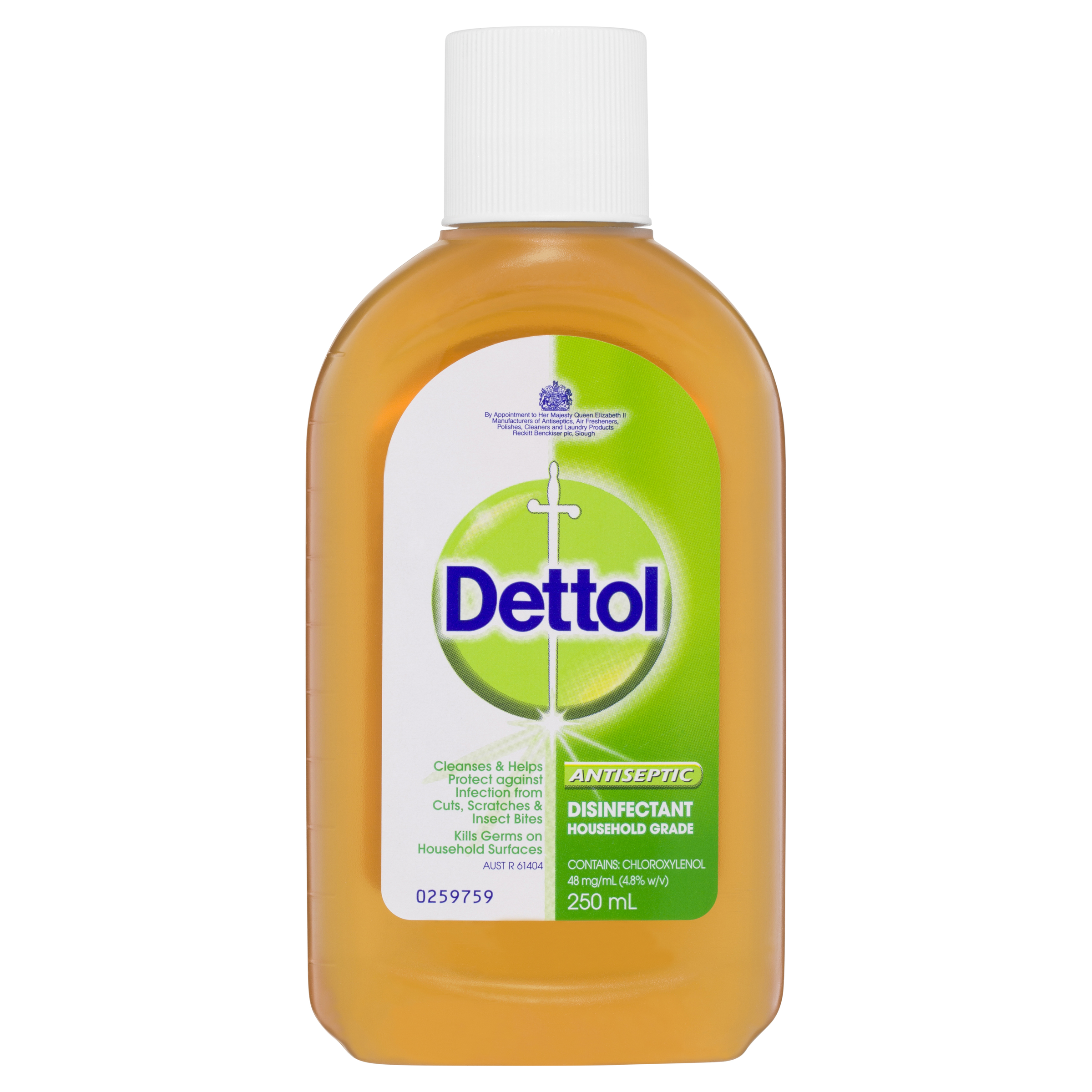 Dettol Antiseptic Antibacterial Disinfectant Liquid 250mL