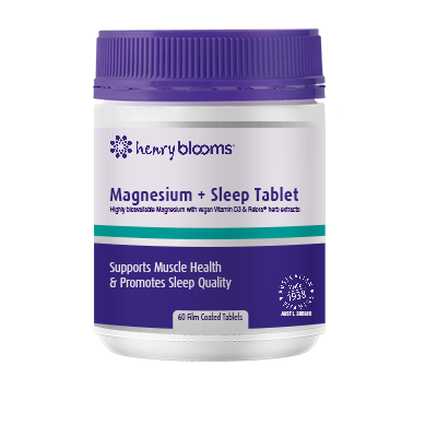 Henry Blooms Magnesium Complex + Sleep 60 Tablets