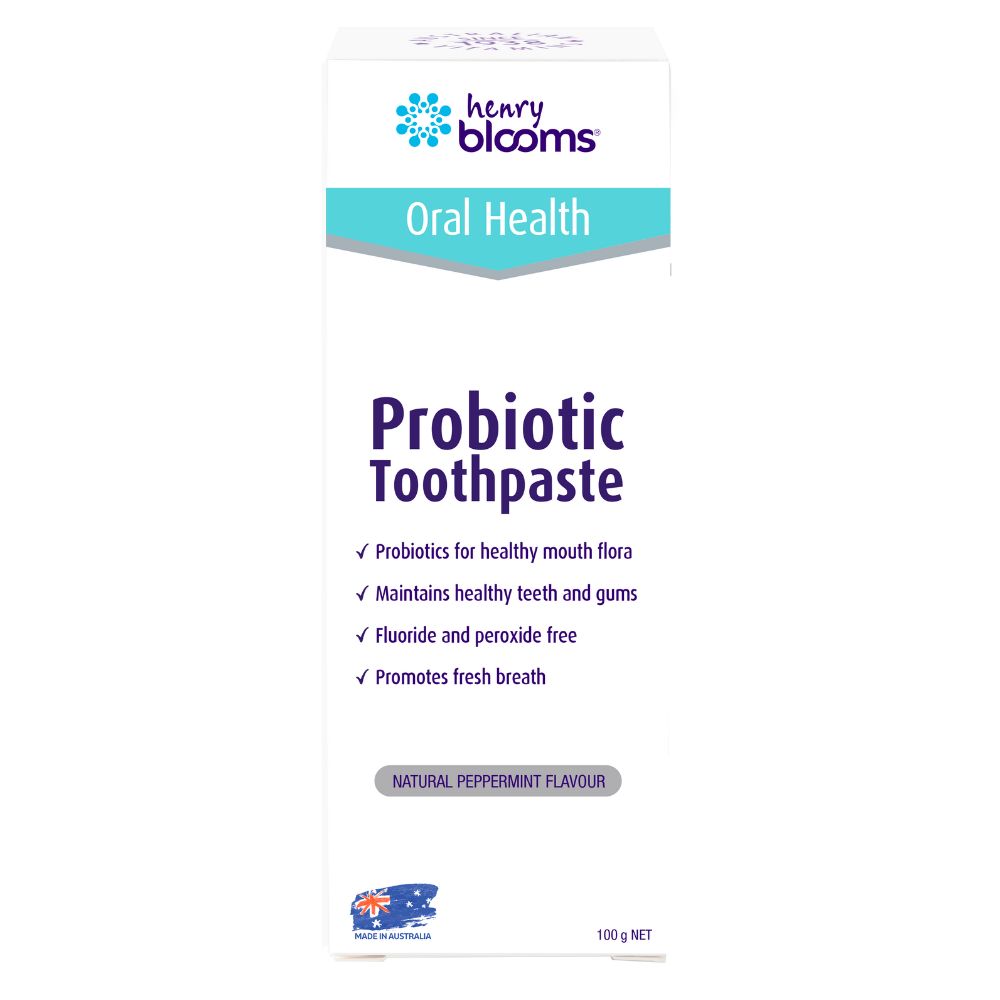 Henry Blooms Probiotic Toothpaste 100g