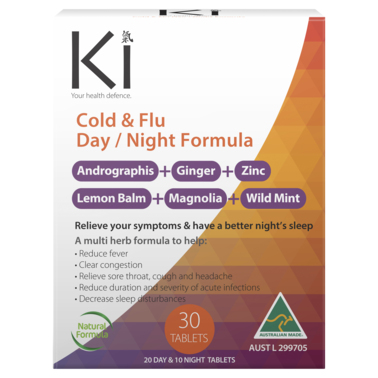 Ki Cold & Flu Relief Day & Night 30 Tablets