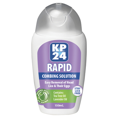 Kp24 Combing Solution Head Lice Treatment 150mL